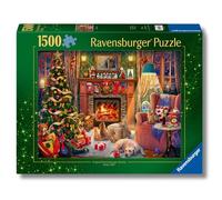 Ravensburger Christmas Eve 1500 pezzi Holiday Jigsaw Puzzle per adulti - 12000717 - Utensili fatti a mano, Made in Germany, ogni pezzo si adatta perfettamente
