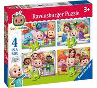 Ravensburger Cocomelon 4 IN Scatola (12, 16, 20, 24 Pezzi) Puzzle