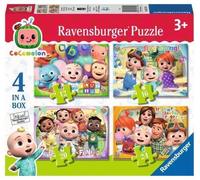 Ravensburger - Puzzle 4v1 Cocomelon - 1-39 Pezzi