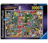 Ravensburger Colin Thompson - Puzzle da 1000 pezzi con alfabeto "E", per adulti e bambini, dai 14 anni in su