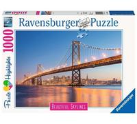 Ravensburger - Collezione Skylines - San Francisco Puzzle, 1000 Pezzi, Multicolo