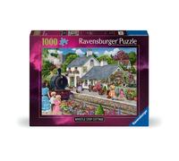 Ravensburger Whistle Stop Cottage - Puzzle da 1000 pezzi, per adulti