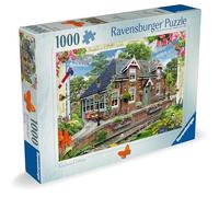 Ravensburger Country Cottage Collection No.13 Railway Cottage Puzzle da 1000 pezzi per adulti e bambini dai 12 anni in poi