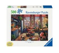 Ravensburger Cozy Boho Studio 500 Piece Large Format Jigsaw Puzzle for Adults -