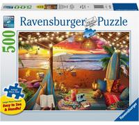 Ravensburger Cozy Cabana 500 Piece Jigsaw Puzzle for Adults & Kids Age 10 Years
