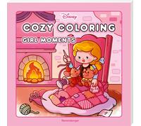 Ravensburger Cozy Coloring Disney - Girl Moments, Cozy Malbuch für E (Tascabile)