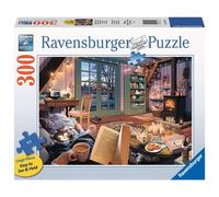 Ravensburger Cozy Retreat Puzzle da 300 pezzi per adulti di grandi dimensioni - 17472 - Ogni pezzo è unico, la tecnologia Soft Click significa che i pezzi si abbinano perfettamente