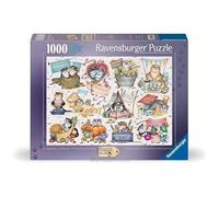 Ravensburger Crazy Cats A Cat's Year - Puzzle per adulti e bambini, dai 12 anni in su
