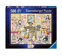 Ravensburger Crazy Cats Tabby & Co Puzzle da 500 pezzi per adulti e bambini dai 10 anni in poi