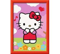 Ravensburger CreArt 12023107 - Dipingere con i Numeri, Allegro Hello Kitty, Bambini dai 7 Anni in su