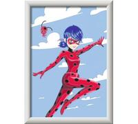 Ravensburger CreArt 20086 Miraculous - Dipingere con i numeri, per bambini dai 7 anni in su