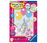 Ravensburger Malen nach Zahlen-CreArt 20294 Nummer Coniglietto Volante - Bambini a Partire dai 7 Anni, Multicolore, Medio