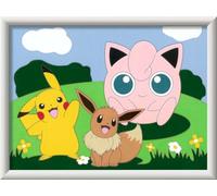 Ravensburger-CreArt 20298 Dipingere con i Numeri Pokémon Avventura - Bambini dai 7 Anni in su, Medio