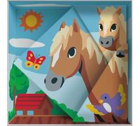 Ravensburger CreArt 25868-Dipingere con i Numeri, Soggetto: Cavalli-per Adulti e Bambini, 25868