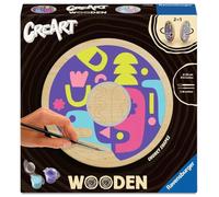Ravensburger CreArt 25922 - Stampi rettangolari - Dipingere con i Numeri su Legno, Set da Pittura Fai da Te con pennelli e Colori acrilici, Regalo per Donne e Uomini, Pittura per Adulti