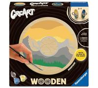Ravensburger CreArt 25923 - Dipingere con i Numeri su Legno, Kit da Pittura Fai da Te con pennelli e Colori acrilici, Regalo per Donne e Uomini, Pittura per Adulti