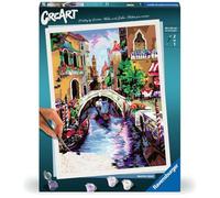 Ravensburger CreArt 25964-Dipingere con i Numeri Beautiful Venice, dai 12 Anni in su, 25964