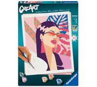 Ravensburger - CreArt Adulti Serie Trend C - Neon Diva | Kit Pittura Bambini | Dimensione Di 30 x 24 | Giochi Bambina 12 Anni | Paint By Numbers | Idee Regalo | Regalo Bambino 12 Anni