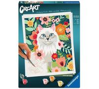 Ravensburger - CreArt Adulti Serie Trend C - Siberiano Bianco | Kit Pittura Bambini | Dimensione Di 30 x 24 | Giochi Bambina 12 Anni | Paint By Numbers | Idee Regalo | Regalo Bambino 12 Anni