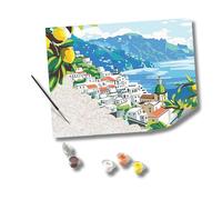 Ravensburger - CreArt Amalfi Coast, Kit Pittura Con I Numeri Per Adulti