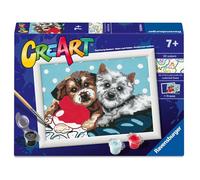 Ravensburger - CreArt Amici A Quattro Zampe, Kit dipingere 7+ anni