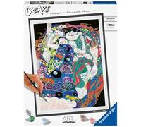 Ravensburger - CreArt ART COLLECTION Klimt: La vergine, Kit per Dipingere con i Numeri