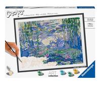 GIOCO EDUCATIVO RAVENSBURGER CREART SERIE B ART COLLECTION - MONET LE NINFEE