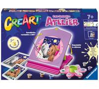 Ravensburger - CreArt Atelier Cavalli, Kit dipingere con i numeri 7+ anni