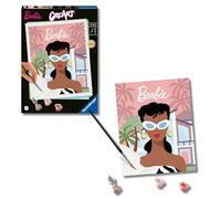 Ravensburger - CreArt Barbie 1959, Kit pittura con i numeri per adulti