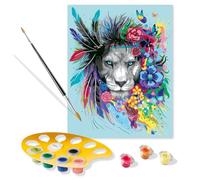 Ravensburger CreArt Serie Trend Boho Lion - Per adulti 14+ anni - Multicolore