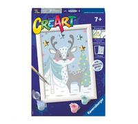 Ravensburger CreArt Cervo Stellato Kit Pittura Bambini Tema Animali Cornice Inclusa
