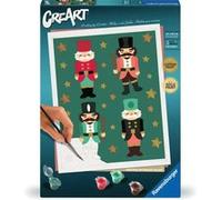 Ravensburger - CreArt Trend C, Schiaccianoci, Dipingere con i Numeri, Kit Pittura, Idea Regalo Donna o Uomo, 14+ Anni, 24x30 cm