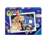 Ravensburger CreArt, Cielo Stellato, Dipingere con i Numeri
