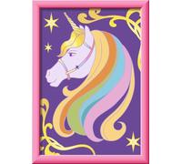 Ravensburger CreArt, Dipingere con i Numeri per Bambini Unicorn Academy - Wildstar