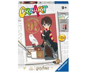 Ravensburger - CreArt Harry Potter: Partenza Per Hogwarts, Kit dipingere 9+