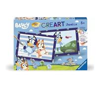 Ravensburger - CreArt Junior - Numero d'arte - Bluey - Kit di pittura con numeri - da 5 anni - 25573