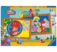GIOCO EDUCATIVO RAVENSBURGER CREART SERIE JUNIOR 2 X DINO RANCH