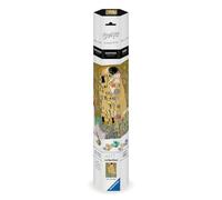Ravensburger - CreArt Premium B Canvas, Klimt, Il Bacio, Dipingere con i Numeri, Kit Pittura, Idea Regalo Donna o Uomo, 14+ Anni, 30x40 cm