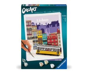 Ravensburger CreArt - Lisbona | Dipingi con i Numeri