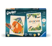 Ravensburger- CreArt-Malen Nach Zahlen 23905-Set per dipingere con i Numeri, Motivo: Hello Baby Safari, per Adulti dai 12 Anni Colori vibranti, Medio, 23905
