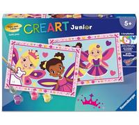 Ravensburger CreArt, Malen Nach Zahlen Junior - Feen-Prinzessinnen
