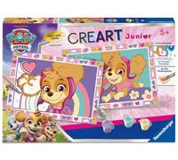 Ravensburger CreArt, Malen Nach Zahlen Junior - Paw Patrol mit Skye