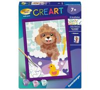 Ravensburger CreArt, Malen Nach Zahlen Kinder - Badender Pudel