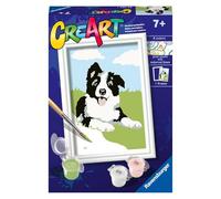 Ravensburger Creart Painting on Number Border Collie