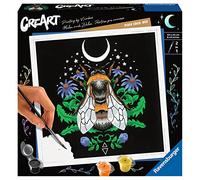 Ravensburger - CreArt Pixie Cold Ape, Kit per Dipingere con i Numeri, Contiene Tavola Prestampata 20x20 cm, Pennello, Colori e Accessori, Gioco Creativo e Relax per Adulti 14+ Anni