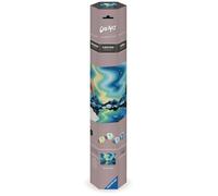 Ravensburger - CreArt Premium B Canvas, Luci del Nord, Dipingere con i Numeri, Kit Pittura, Idea Regalo Donna o Uomo, 14+ Anni, 30x40 cm