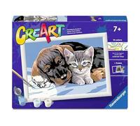 Ravensburger - CreArt Serie D - Amicizia Speciale | Kit Pittura Bambini | Dimensione Di 25 x 18,30 | Giochi Bambina 9 Anni | Paint By Numbers | Idee Regalo | Regalo Bambino 9 Anni