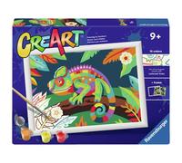 Ravensburger - CreArt Serie D - Camaleonte Variopinto | Kit Pittura Bambini | Dimensione Di 25 x 18,30 | Giochi Bambina 9 Anni | Paint By Numbers | Idee Regalo | Regalo Bambino 9 Anni