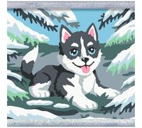Ravensburger RVB12023261 CreArt Serie D - Husky Gioioso