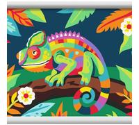 Ravensburger - CreArt Serie D - Camaleonte Variopinto | Kit Pittura Bambini | Dimensione Di 25 x 18,30 | Giochi Bambina 9 Anni | Paint By Numbers | Idee Regalo | Regalo Bambino 9 Anni